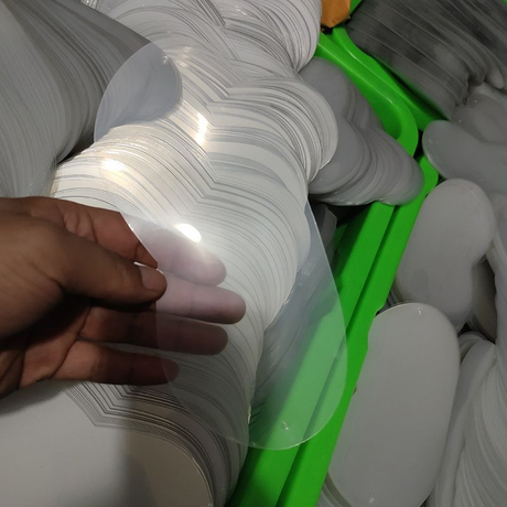 Lembar Kewan Anti-Fog Plastik Bening Mbusak 0.25mm