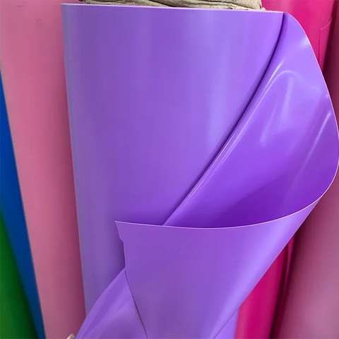 Flexible purple PVC kɔla krataa roll ma signage ne decorative panels