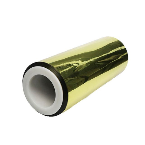 Pel&iacute;cula de PET metalizada recubierta de oro Pel&iacute;cula de PET met&aacute;lica de color dorado