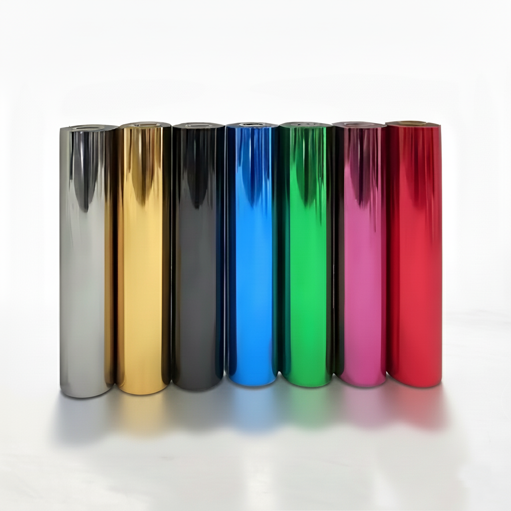 pel&iacute;cula decorativa de PET metalizada