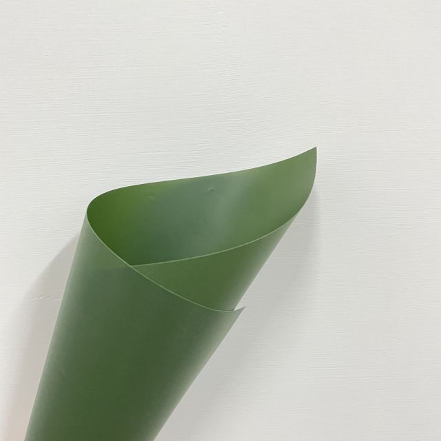 Grön PVC styv film för konstgrässtaket med UV -motstånd